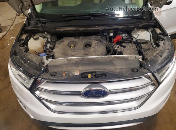 2FMPK3J9XJBB88772 2018 FORD EDGE Белый Вид подкапотного пространства