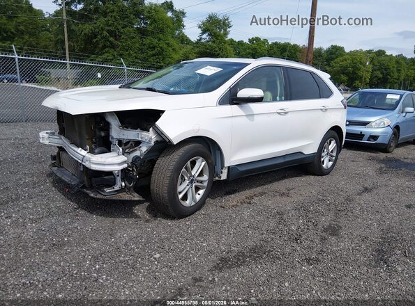 2FMPK3J9XKBB08193 2019 FORD EDGE Белый Передняя левая четверть