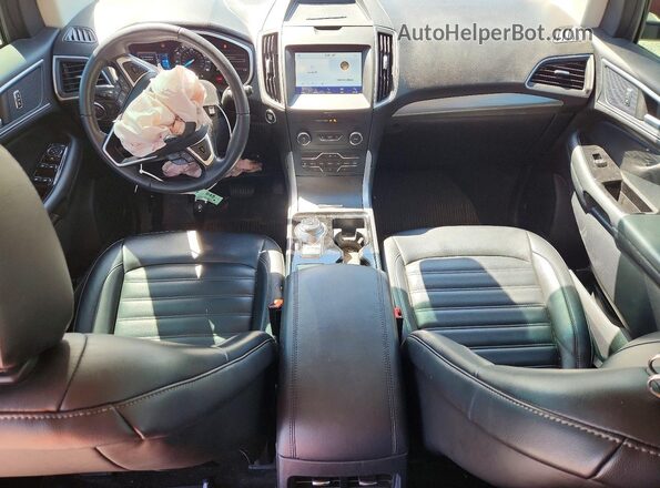 2FMPK3J9XLBA08287 2020 FORD EDGE Бордовый Вид панели приборов