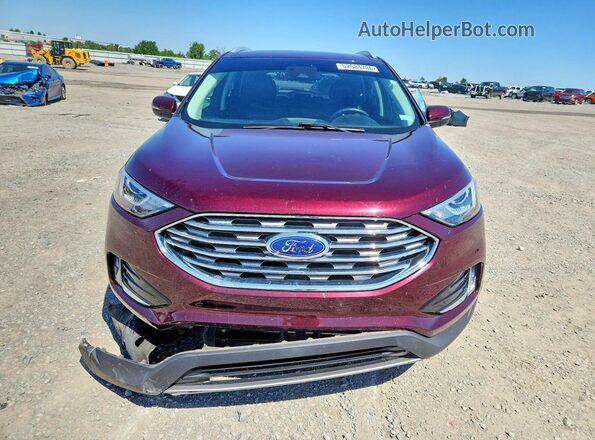 2FMPK3J9XLBA08287 2020 FORD EDGE Бордовый Вид спереди