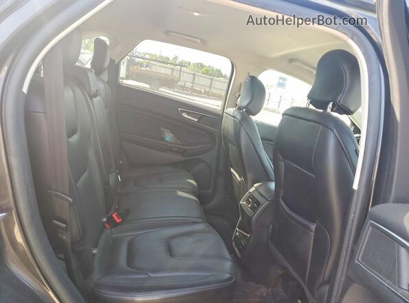 2FMPK3K80JBC62402 2018 FORD EDGE Серый Вид задней части салона