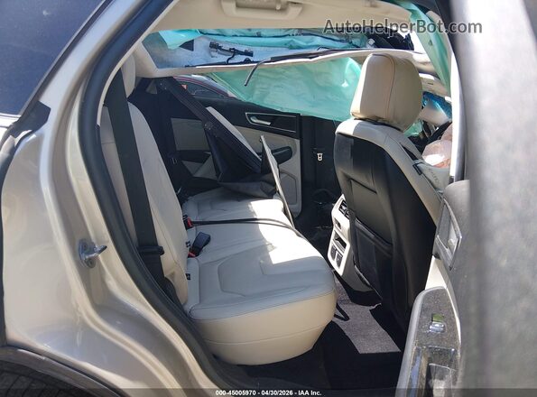 2FMPK3K82JBB48708 2018 FORD EDGE Gold Vista de la etiqueta del VIN