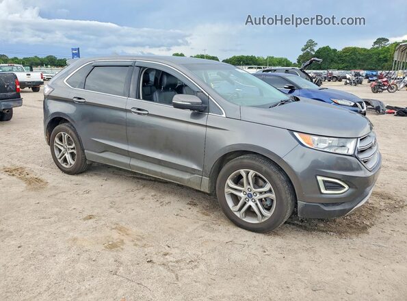 2FMPK3K85GBB21737 2016 FORD EDGE Серый Передняя правая четверть