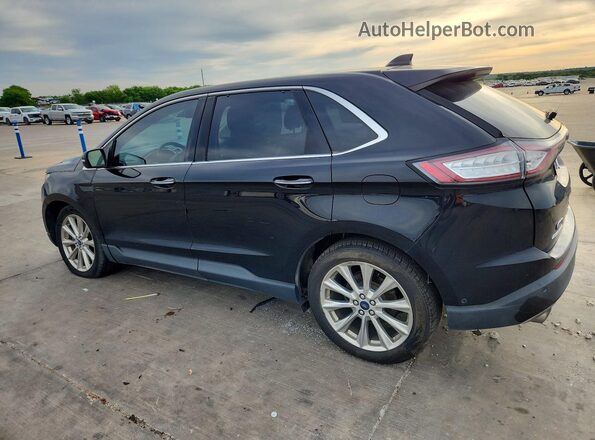 2FMPK3K86HBC63189 2017 FORD EDGE Черный Задняя левая четверть