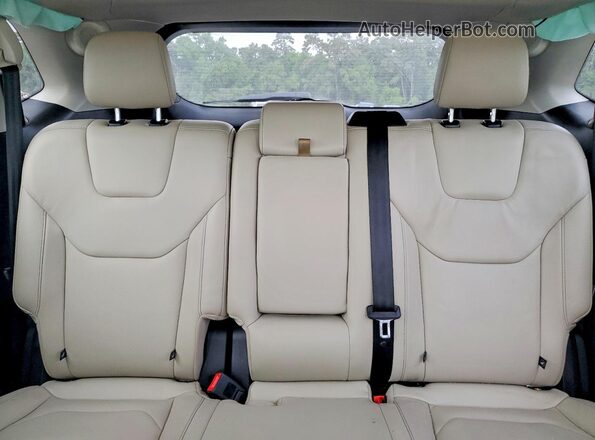 2FMPK3K86HBC63662 2017 FORD EDGE Белый Вид задних сидений