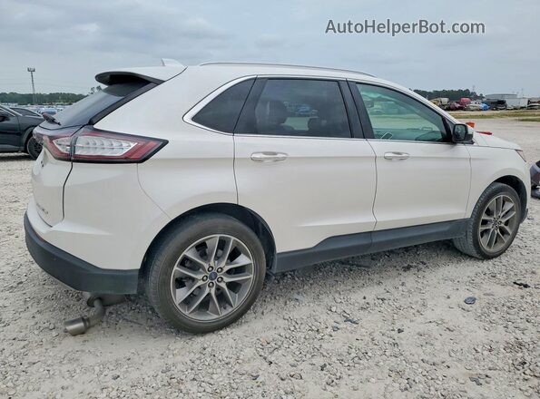 2FMPK3K86HBC63662 2017 FORD EDGE Белый Задняя правая четверть