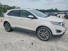 2017 Ford Edge Titanium Белый vin: 2FMPK3K86HBC63662