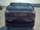 2017 Ford Edge Titanium Burgundy vin: 2FMPK3K88HBB03802