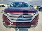 2017 Ford Edge Titanium Burgundy vin: 2FMPK3K88HBB03802