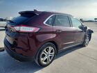 2017 Ford Edge Titanium Burgundy vin: 2FMPK3K88HBB03802