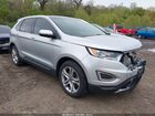 2018 Ford Edge Titanium Silver vin: 2FMPK3K8XJBC32937
