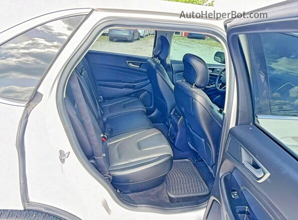2FMPK3K90JBB48344 2018 FORD EDGE Белый Вид сзади