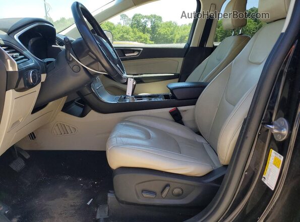 2FMPK3K90LBA15991 2020 FORD EDGE Black Front interior view