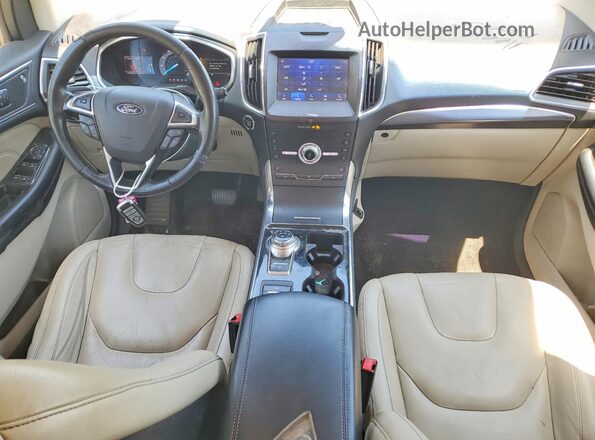 2FMPK3K90LBA15991 2020 FORD EDGE Black Dashboard view