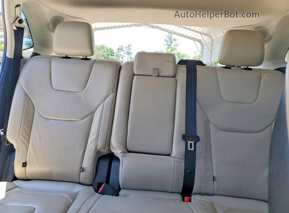 2FMPK3K90LBA15991 2020 FORD EDGE Black Rear seats view
