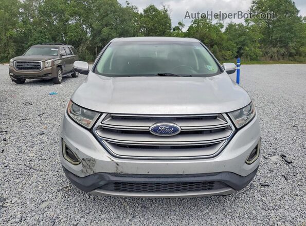 2FMPK3K91JBB42794 2018 FORD EDGE Silver Widok z przodu