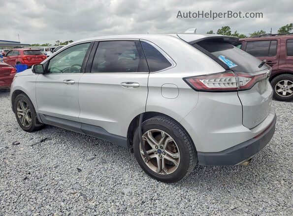 2FMPK3K91JBB42794 2018 FORD EDGE Silver Tył lewy