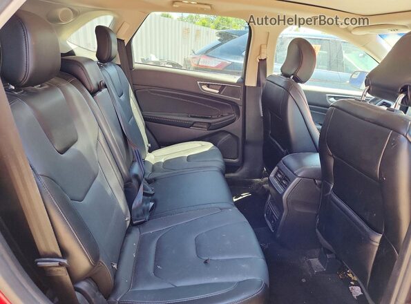 2FMPK3K91JBC30339 2018 FORD EDGE Коричневый Вид задней части салона