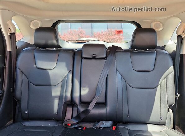 2FMPK3K91JBC30339 2018 FORD EDGE Коричневый Вид задних сидений