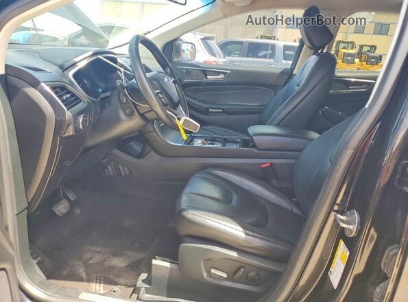 2FMPK3K91LBB15727 2020 FORD EDGE Black Vista interior delantera
