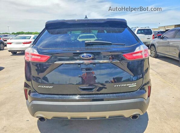 2FMPK3K91LBB15727 2020 FORD EDGE Black Vista trasera