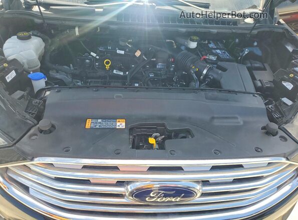 2FMPK3K91LBB15727 2020 FORD EDGE Black Vista del compartimento del motor