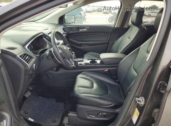 2FMPK3K92GBB22255 2016 FORD EDGE Серый Вид салона спереди