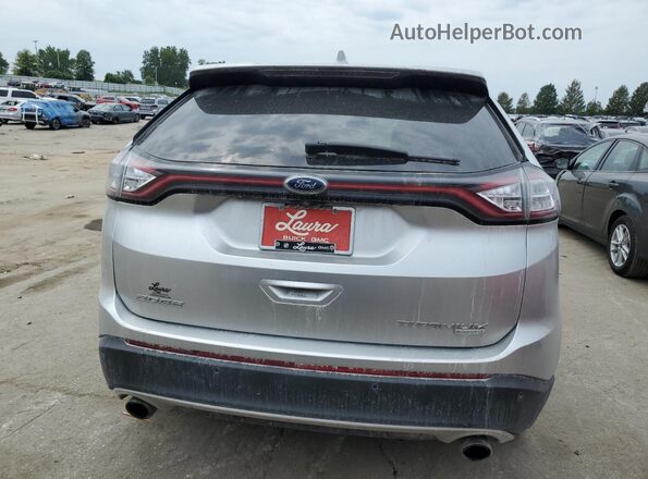 2FMPK3K92JBB06953 2018 FORD EDGE Silver Vista trasera