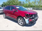 2018 Ford Edge Titanium Red vin: 2FMPK3K92JBC20161