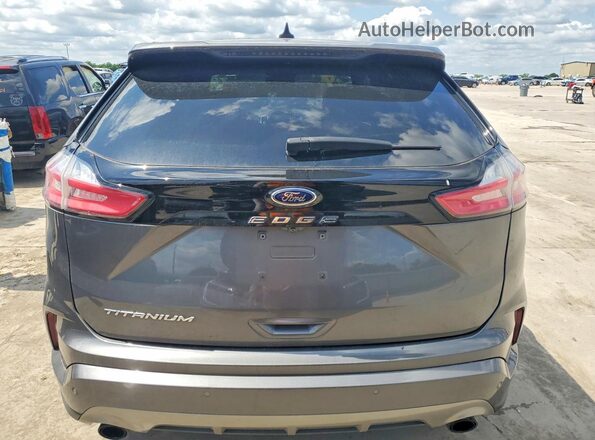2FMPK3K92MBA09322 2021 FORD EDGE Белый Вид сзади