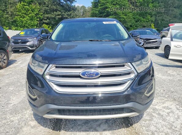 2FMPK3K93JBB06346 2018 FORD EDGE Black Դիմացի տեսք