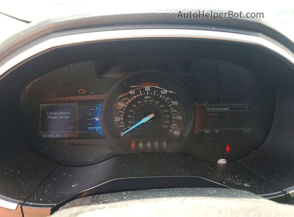 2FMPK3K93JBB06346 2018 FORD EDGE Black Սարքավորումների վահանակի տեսք