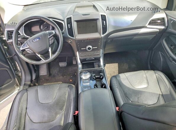 2FMPK3K93LBA56695 2020 FORD EDGE Gray Dashboard view