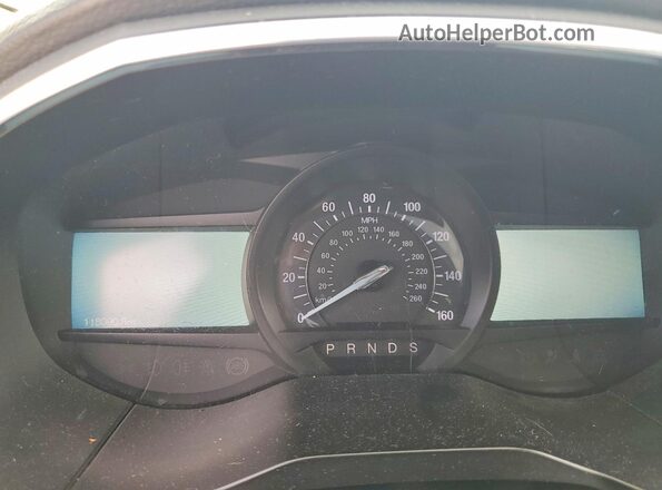 2FMPK3K93LBA56695 2020 FORD EDGE Gray Instrument cluster view