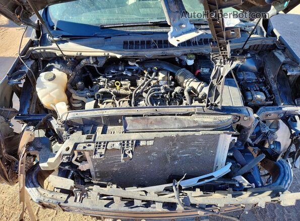 2FMPK3K94KBB27708 2019 FORD EDGE Синий Вид задней части салона