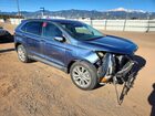 2019 Ford Edge Titanium Синий vin: 2FMPK3K94KBB27708