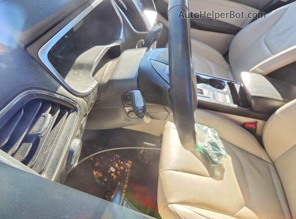 2FMPK3K94KBB27708 2019 FORD EDGE Синий Вид щитка приборов