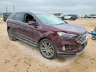 2019 Ford Edge Titanium Бордовый vin: 2FMPK3K94KBC72571