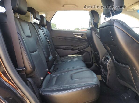 2FMPK3K95KBB19195 2019 FORD EDGE Black Вид задньої частини салону