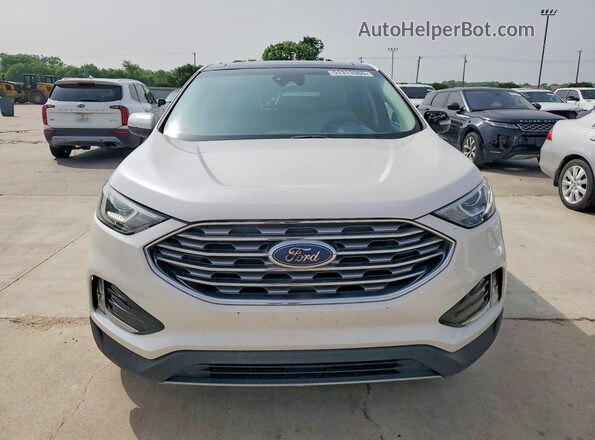 2FMPK3K95KBB85455 2019 FORD EDGE Белый Вид спереди
