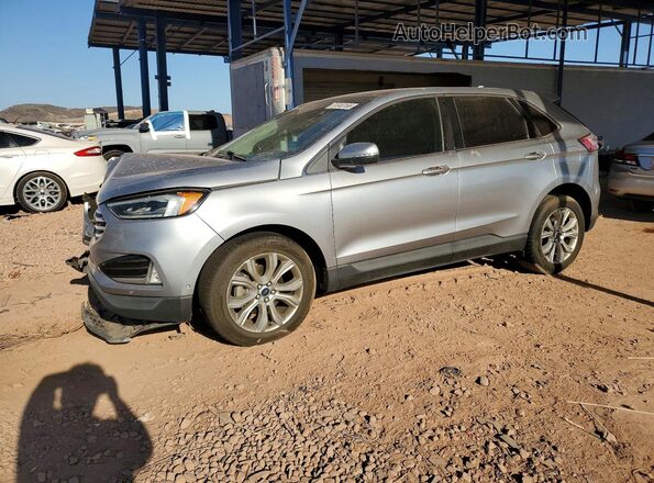 2FMPK3K95LBA72798 2020 FORD EDGE Silver Przód lewy