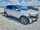 2018 Ford Edge Titanium Серебряный vin: 2FMPK3K96JBB36330
