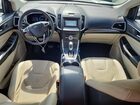 2018 Ford Edge Titanium Серебряный vin: 2FMPK3K96JBB36330