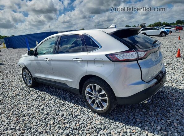 2FMPK3K96JBB36330 2018 FORD EDGE Серебряный Задняя левая четверть
