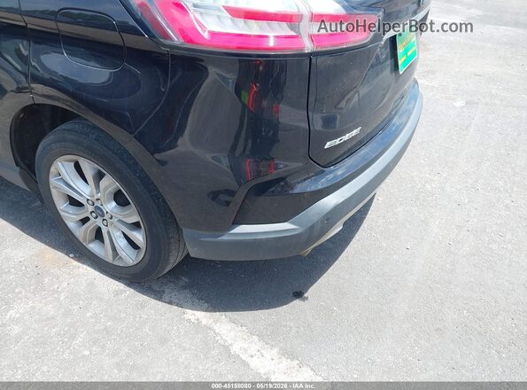 2FMPK3K96KBB22669 2019 FORD EDGE Черный Вид спереди