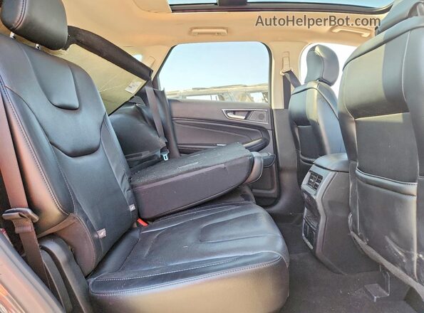 2FMPK3K96KBB54585 2019 FORD EDGE Серый Вид задних сидений