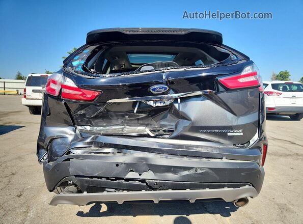 2FMPK3K96KBB54585 2019 FORD EDGE Серый Вид сзади