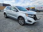 2017 Ford Edge Titanium Silver vin: 2FMPK3K97HBB28358
