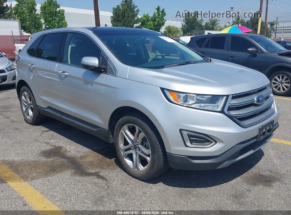 2FMPK3K97JBB10609 2018 FORD EDGE Серый Передняя правая четверть