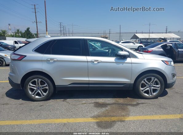 2FMPK3K97JBB10609 2018 FORD EDGE Серый Вид задней части салона